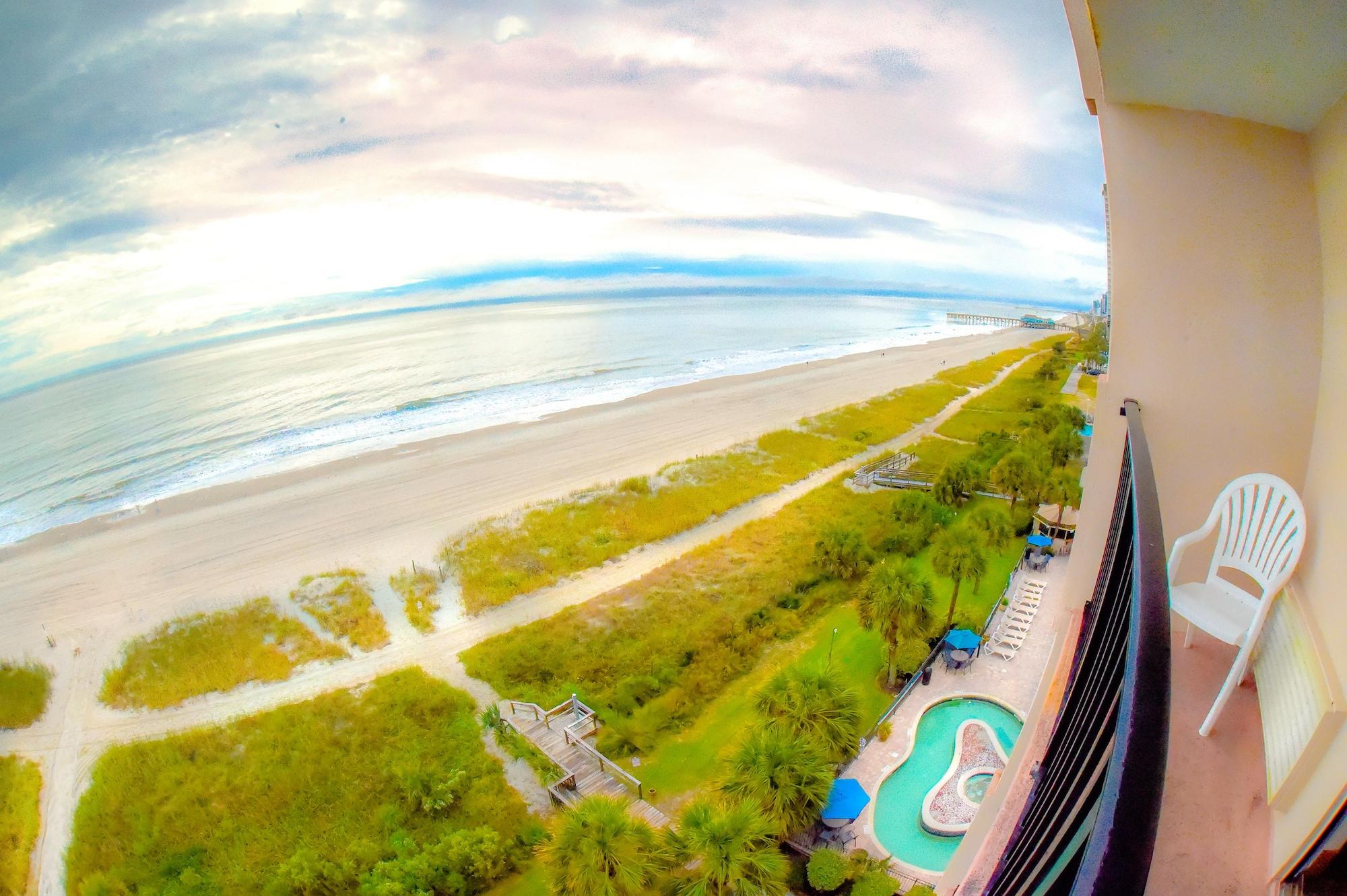 Sandcastle Oceanfront Resort At The Pavilion Миртл-Бич Экстерьер фото