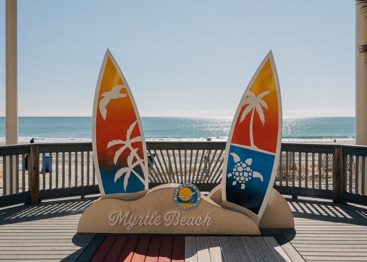 Sandcastle Oceanfront Resort At The Pavilion Миртл-Бич Экстерьер фото